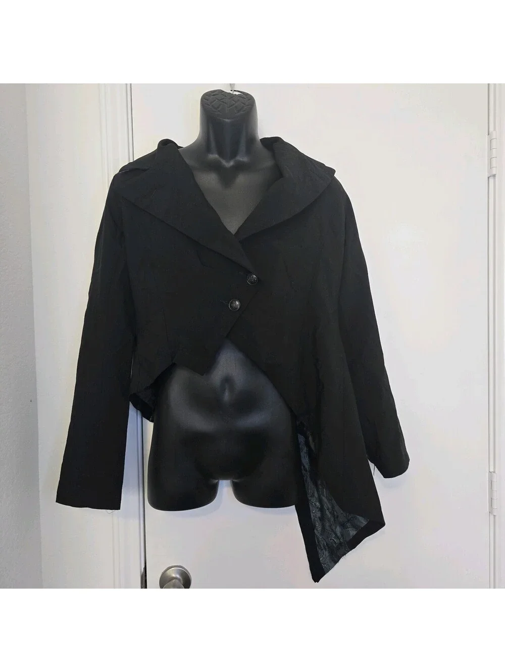 h. NAOTO Blood Asymmetrical Kodona Ouji Jacket Visual Kei